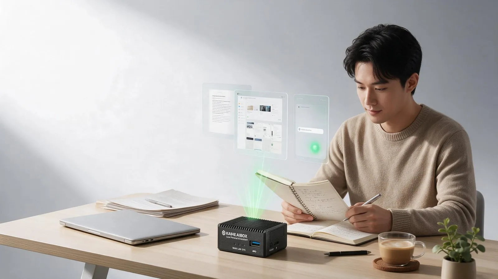 KAIHE AIBOX 私人AI助手长期记忆 使用场景图