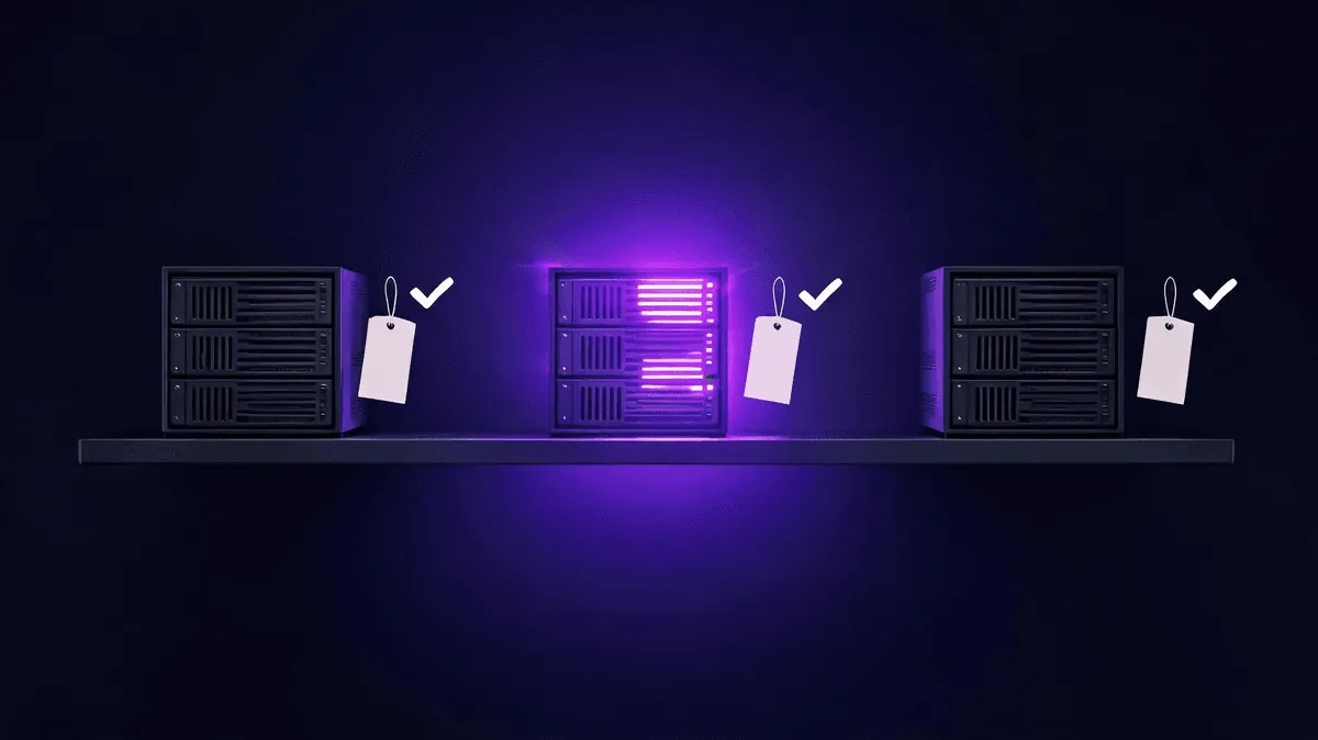 VPS comparison and deployment flow diagram
