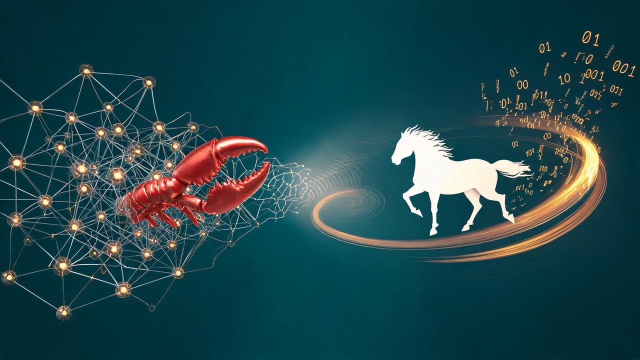 Comparison of OpenClaw gateway architecture vs Hermes self-evolution loop