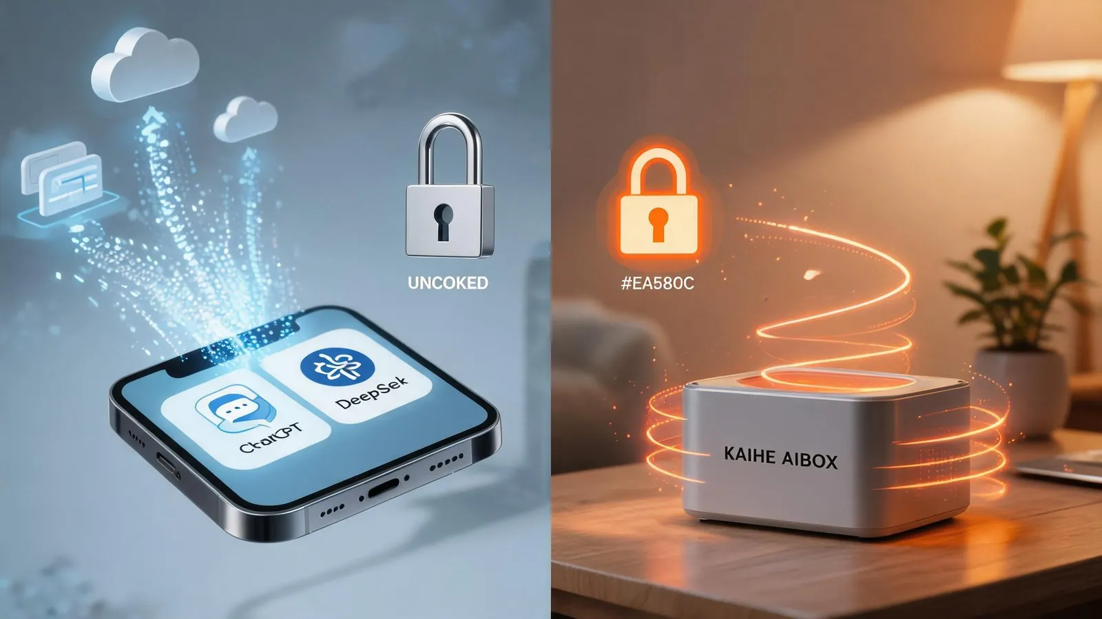 Cloud vs Local AI data comparison