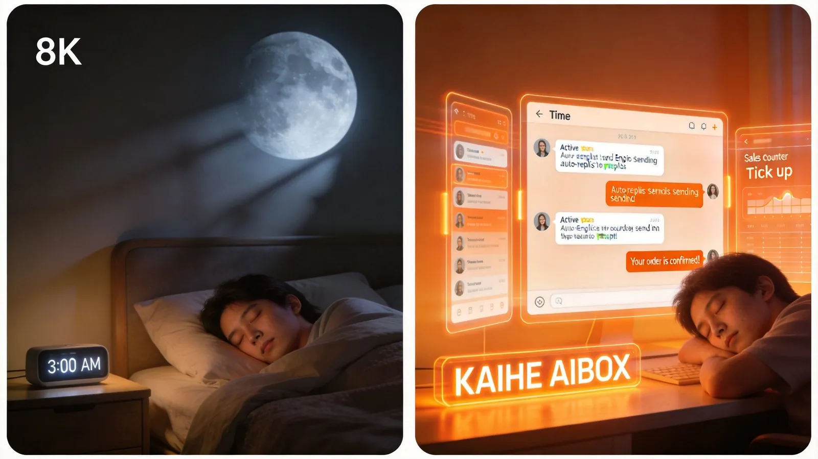 3 AM and your AI night-shift agent is already replying — in perfect English, while you sleep