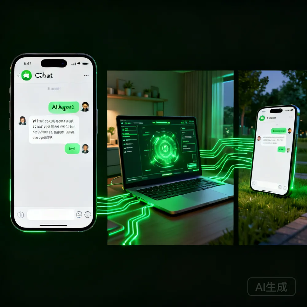 Three remote AI control methods: WeChat text, WeChat voice, scheduled tasks