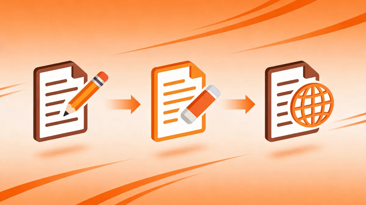 Content production end-to-end automation pipeline